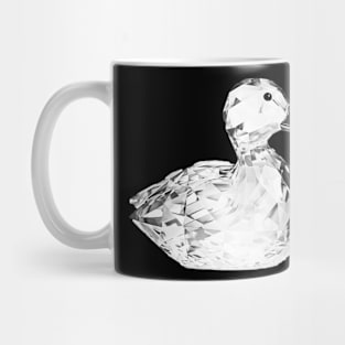 Glass Duck Mug